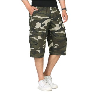T F W Summer men's camouflage shorts loose cotton shorts