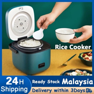 1.2L Rice Cooker Non-stick Electric Mini Rice Cooker Periuk Nasi Kecil for Hostel Appliances Cooking Steamer Pot 学生电饭煲