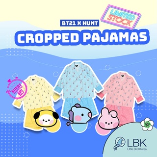 BT21 x HUNT Cropped Sleeping pajamas / 100% authentic