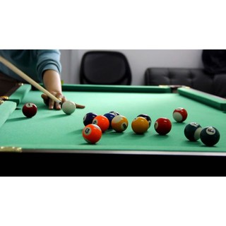 Snooker table with equipment / meja snooker full set