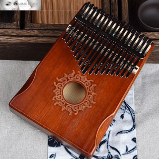 【New Design】17 Keys Kalimba Thumb Piano High-Quality Pine Wood Body Musical Instrument