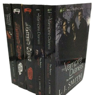 [Ready Stock ]The Vampire diaries: The struggle English version Full Set of 5 books