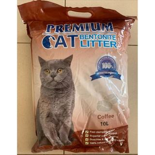 Cat Premium Bentonite Cat Litter W/Baking Soda 10L / Pasir Kucing Murah