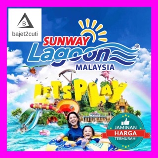 [BELI 2 RM40 Off + Free Voucher] Sunway Lagoon tiket Theme Park Ticket Promotion