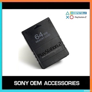 Sony Playstation 2 8MB/16MB/32MB/64MB Game Data PS2 Fat Slim Memory Card