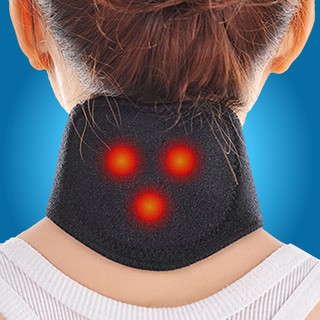 💎♥ Magnetic Therapy Neck Brace Support Massager Protection Heating Belt