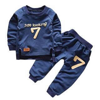 Autumn Toddler Kids Baby Boy Lovely Pullover Tops+Long Pants