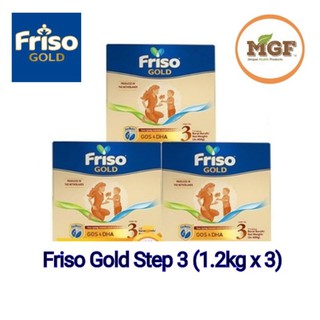 RM248.31 after rebate Friso Gold Step 3 (1-3years) 1.2kg x 3 EXP 08/2022