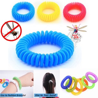 Anti Mosquito Insect Repellent Wrist Hair Band Bracelet Camping Outdoor