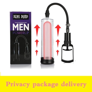 Penis SIZE Enlargement New Transparent Penis Extender Vacuum Massager Male Sexual Massage Care Pump For Men Enhancement