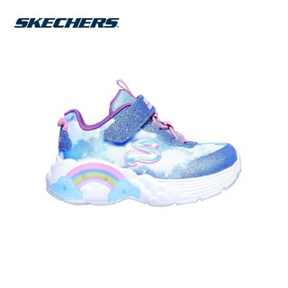 Skechers Girl Rainbow Racer Shoes - 302300N-BLU