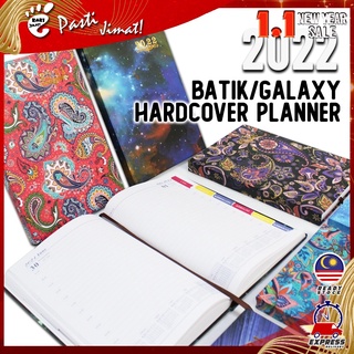 Kaki Jimat 2022 Designer Selection A5 Hardcover Diary Book - Planner Calendar diary book office daily diary