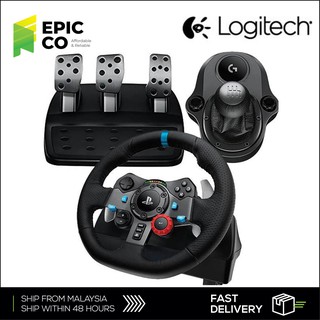 Logitech G29 G923 Racing Steering Wheel Drive Force + Shifter for PS4 / PS5 / PC (1 Year Warranty)