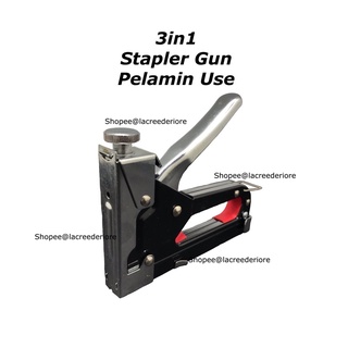 Heavy Duty Stapler Gun Pelamin Use