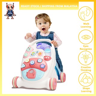 GIMMO Early Learning Baby Walker With Toys - [READY STOCK]