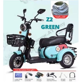 Electric Tricycle Scooter Adult New Mini family Car - 2years Warranty Engine Coil Only!!!