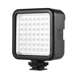 Andoer W49 Mini Interlock Camera LED Panel Light Dimmable Camcorder Video Lightiing With Shoe Mount Adapter for Canon