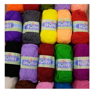 Benang Kait Knitting Yarn NONA 5biji/PKT READY STOCK *tidak boleh mix color