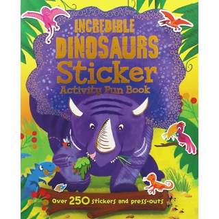 Incredible Dinosaurs Sticker Activity Fun Book for Children