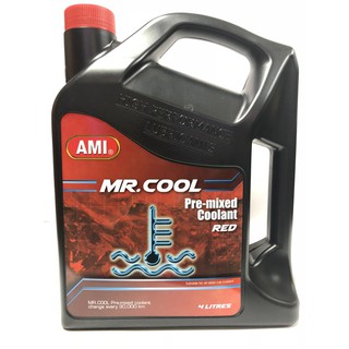 AMI MR COOL Pre Mixed Coolant (RED)-4L (CAN'T SEND TO EAST MALAYSIA)