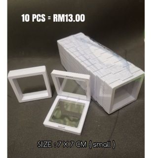 10 PCS DISPLAY WHITE BOX / MULTIPURPOSES BOX