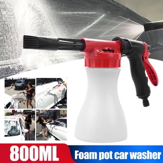 Large Capacity Foam Wash Car Spray Bottle High Pressure Spray Gun Manual Air Pressure Water Jet For Garden Car Wash Universal Fast Plug Connector