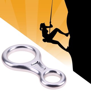 ❤Ready❤1pc XINDA 35KN 8 Ring Descender Escape Rope Descent Device Rock Climbing