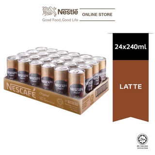 NESCAFE Latte (240ml x 24 Cans) [Expiry Date: 15/02/2022]