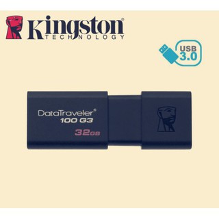Kingston DataTraveler 100 G3 16GB/ 32GB/ 64GB/ 128GB DT100G3 USB 3.0 Flash Drive∩＿∩