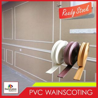 DIY Wall Skirting/ Wainscoting /Wainscoating /Bingkai /Frame (6CM WIDE)