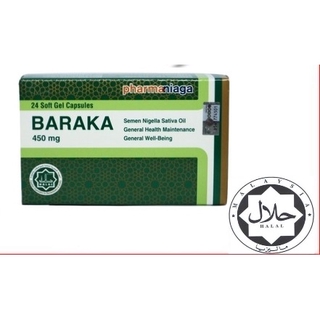 [EXP 06/23] Baraka 450mg 24's (HABBATUS SAUDA - MAKANAN SUNNAH) 100% Original