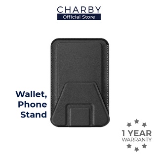 ORBIT Kickstand Leather Magnetic Wallet and Stand Ultra-thin Compatible with MagSafe iPhone 13 12 and All Android phones