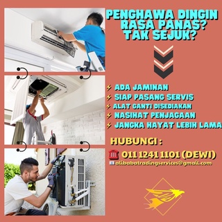 [🔥FREE TOPUP GAS 10PSI⚡️] SERVICE AIRCOND AREA SELANGOR