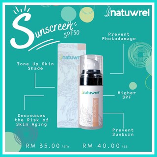 Natuwrel Sunscreen SPF 50 | Sunblocks Natuwrel