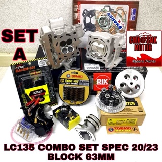 （PACKAGE SET Y15ZR＆ LC135）LC135/Y15ZR COMBO SET（SPEC 63MM）（HEAD 20/23）