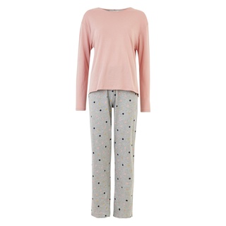 M&S Cotton Polka Dot Pyjama Set