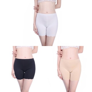Safety Short Pants Under Skirts Seamless Female Boxer Pants Underwear Solid M L