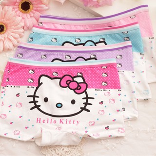 Hello kitty 4pcs/lot children short pants underwear panties