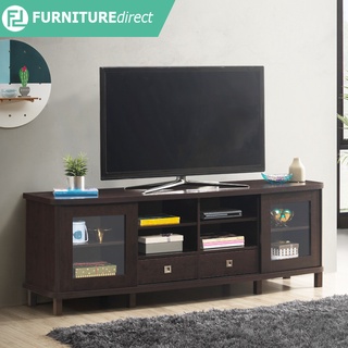 Furniture Direct Tv cabinet with tray MAJA 5 and 2 drawers / solid wood legs/ ikea design
