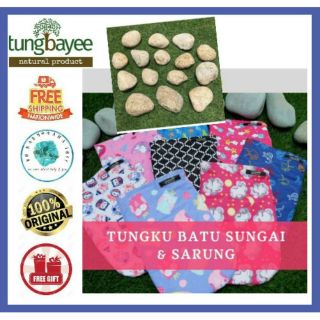 TUNGKU BATU SUNGAI & SARUNG BY TUNGBAYEE