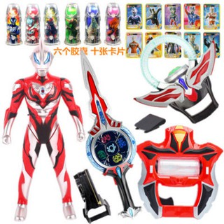 Gyde Ultraman Transformer, Sublimator, lencana kristal Ultra Obrob, anak mainan kanak-kanak