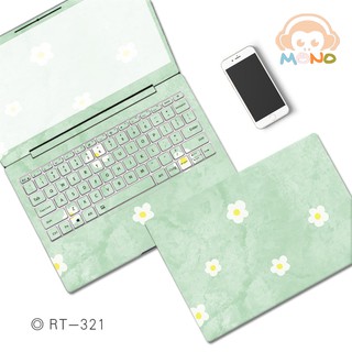 【mono】Laptop Sticker Dustproof Waterproof Oilproof Protective Skin Sticker Full-cover - RT-321