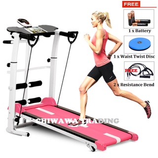 Exercise Jogging Foldable Treadmill Running Gym Lari Machine Fitness Monitor