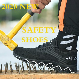 Safety Shoes Steel Toe Caps Breathable Lightweight Safety Shoes