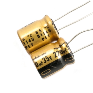 NICHICON GOLD FW(M) FOR Audio Electrolytic Capacitor 35V 47uf 220uf 2200uf