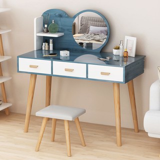 pot spot 🔥Aton dressing table set simple and modern dressing table with mirror