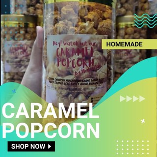 100% Home Made Popcorn Dengan Penuh Rasa Caramel | Fully Coated Caramel 250g by Miqhayla | Bumiputra | Halal