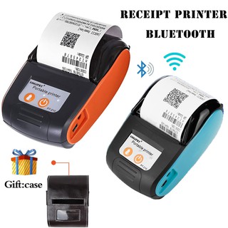 【Ready Stock】 Portable Mini 58mm Bluetooth Wireless Thermal Receipt Ticket Printer For Mobile Phone Bill Machine shop printer for Store
