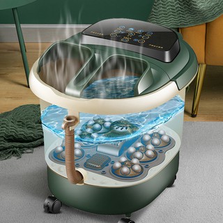 Foot massage tub heating foot tub household foot bath electric constant temperature fumigation foot bath fully automaticstocks ready stock health Health adult adults wash Massage & Detox Foot Care Free gift