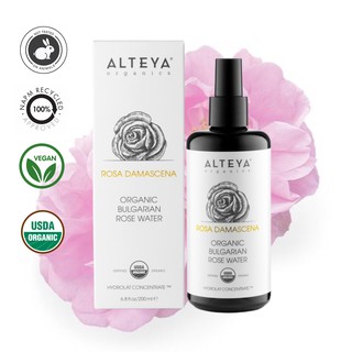 Alteya Organics Organic Rose Water 200ml – Glass Spray [Expiry: Jan 2023/Mac 2023]